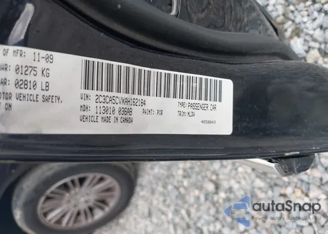 2010 Chrysler 300 Touring/Signature Series/Executive Series z USA, uszkodzony, nr VIN 2C3CA5CVXAH162184